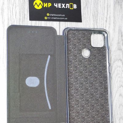 Шкіряний чохол-книжка Classy для Xiaomi Redmi 9C / 10A (Темно-синій) blue 00038010 Чехол
