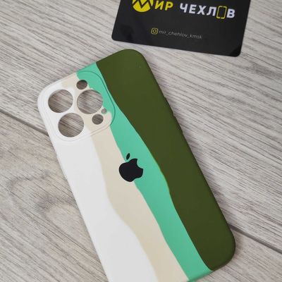 Накладка Rainbow Silicone Case IPhone 13 Pro 2021 (11) 34696 34696* 34696 Чехол