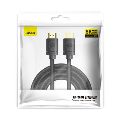 Кабель  High Definition Series HDMI 8K to HDMI 8K (3m) (black) 42479 Baseus
