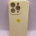 Чохол Silicone Case Full Camera Protective (AA) для Apple iPhone 15 Pro (6.1) (Жовтий / Mellow Yellow) 66392 66392* 66392 Чехол