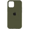 Чохол Silicone Case Full Protective (AA) для Apple iPhone 13 (6.1) (Зелений / Dark Olive) 00049838 00049838 Чехол