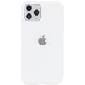 Чохол Silicone Case Full Protective (AA) для Apple iPhone 16 (6.1) (Білий / White) 00072975 Чехол