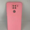Чохол Silicone Cover Lakshmi Full Camera (A) для Xiaomi Redmi Note 9 / Redmi 10X (Рожевий / Pink) 57533 57533* Чехол