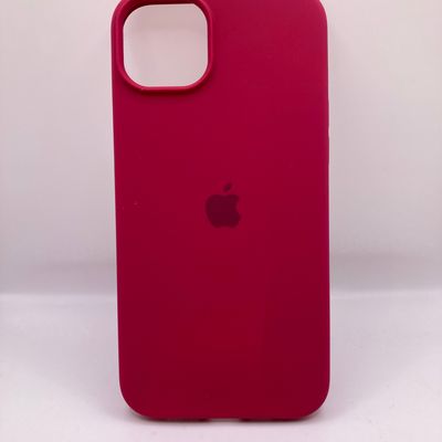 Silicone Case Full Protective (AA) для Apple iPhone 14 Plus (6.7) (Красный / Rose Red) 55729 55729 55729 Чехол