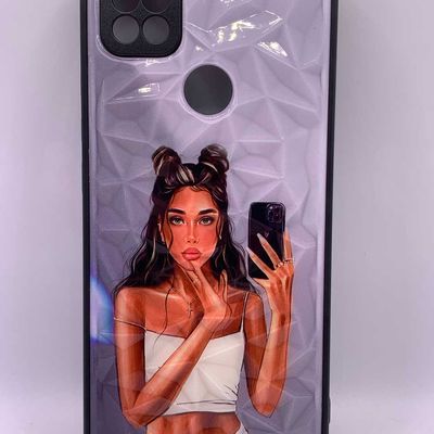 TPU+PC чохол Prisma Ladies для Xiaomi Redmi 9C (Black in White) 39596 Чехол