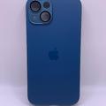 Чохол TPU+Glass Sapphire matte case для Apple iPhone 14 (6.1) (Navy Blue) 57441 57441* Чехол