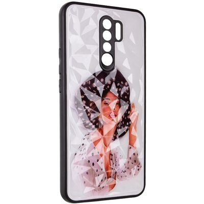 TPU+PC чохол Prisma Ladies для Xiaomi Redmi Note 8 Pro (Girl in a hat) 35120 Чехол