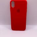 Чохол IPhone Xs silicon case AA червоний Китай