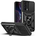 Ударостійкий чохол Camshield Serge Ring для Samsung Galaxy A05 (Чорний) 68609 Чехол