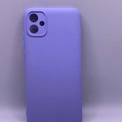 Чохол Silicone Cover Lakshmi Full Camera (A) для Samsung Galaxy A04e (Бузковий / Dasheen) 59073 Чехол