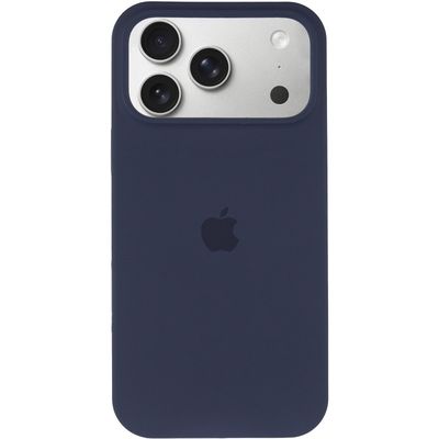 Чохол Silicone Case Full Protective (AA) для Apple iPhone 17 Pro Max (6.9) (Темно-синій / Midnight blue) 00081611 Чехол