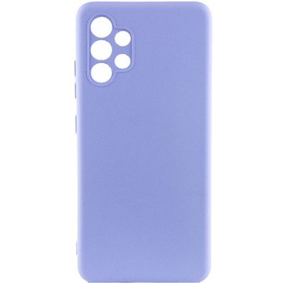 Чохол Silicone Cover Lakshmi Full Camera (A) для Samsung Galaxy A23 4G (Бузковий / Dasheen) 54559 Чехол