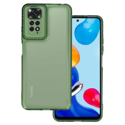 Чохол TPU Starfall Clear для Xiaomi Redmi Note 11 (Global) / Note 11S (Зелений) 64329 Чехол