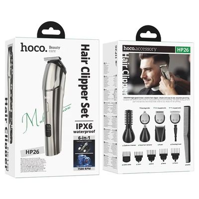 Електробритва HOCO Multi-function electric clipper grooming set HP26 IPX6 17657 Hoco
