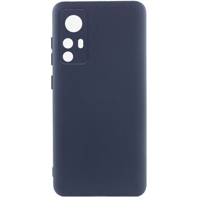 Чохол Silicone Cover Lakshmi Full Camera (A) для Xiaomi 12T / 12T Pro (Синій / Midnight Blue) 59085 Чехол