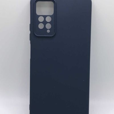 Чохол Silicone Cover Lakshmi Full Camera (A) для Xiaomi Redmi Note 11 Pro 4G/5G / 12 Pro 4G (Синій / Midnight Blue) 54563 Чехол