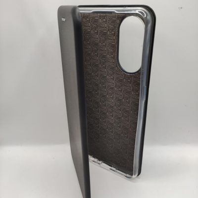 Шкіряний чохол (книжка) Classy для Oppo Reno 8 T 4G (Чорний) 63959 63959 Чехол
