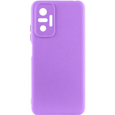 Чохол Silicone Cover Lakshmi Full Camera (AAA) для Xiaomi Redmi Note 10 Pro / 10 Pro Max (Блакитний / Sweet Blue) 64723 64723* Чехол