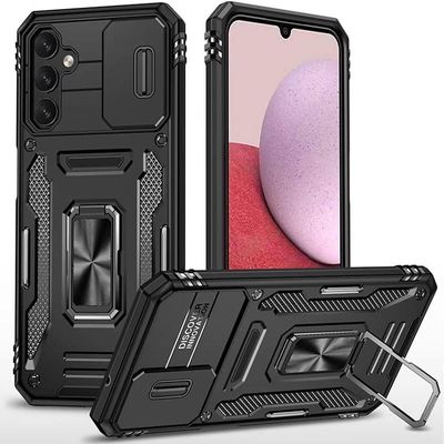 Ударостійкий чохол Camshield Army Ring для Samsung Galaxy S23 (Чорний / Black) 62785 Чехол