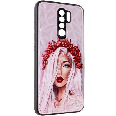 TPU+PC чохол Prisma Ladies для Xiaomi Redmi Note 8 Pro (Ukrainian Girl) 35120 Чехол