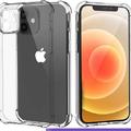 Чохол Iphone 12 прозорий+бортики+захист камери 75864 Китай