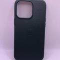 Шкіряний чохол Leather Case (AA Plus) with MagSafe для Apple iPhone 13 Pro (6.1) (Shirt Green) 57471 57471* 57471
