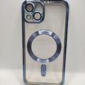 Чохол Metal Matte Case with Magnetic Ring iPhone 13 (sierra blue) 54515 Чехол