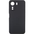 Чохол Silicone Cover Lakshmi Full Camera (AAA) для Xiaomi Redmi 13C / Poco C65 (Чорний / Black) 69271 Чехол