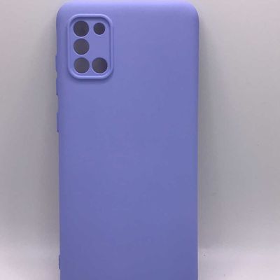 Чохол Silicone Cover Lakshmi Full Camera (A) для Samsung Galaxy A31 (Бузковий / Dasheen) 54529 Чехол