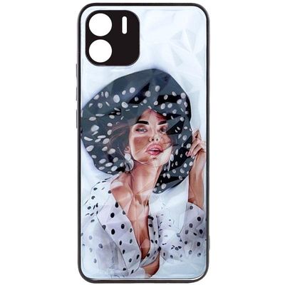 Накладка Xiaomi Redmi  A1 Ladies Girl with Hat 20506 20506 Чехол