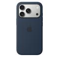Чохол Silicone Case Full Protective (AA) для Apple iPhone 17 Pro (6.3) (Темно-синій / Midnight blue) 00081610 Чехол