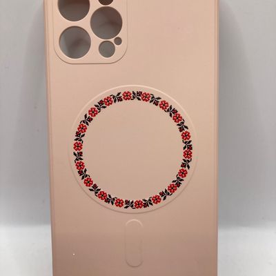Чохол WAVE Ukraine Edition Case with MagSafe iPhone 12 Pro (vyshyvanka shirt circle) 36776 36776* 36776 Чехол