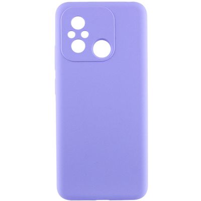 Чохол Silicone Cover Lakshmi Full Camera (AAA) для Xiaomi Redmi 12C (Бузковий / Dasheen) 64728 64728* Чехол
