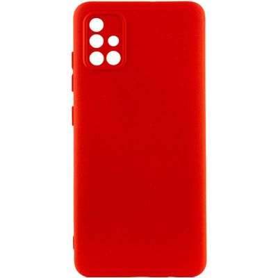 Чохол Silicone Cover Lakshmi Full Camera (A) для Samsung Galaxy A51 (Червоний / Red) 54532 Чехол