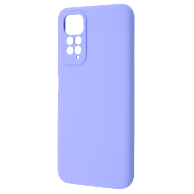 Чохол WAVE Full Silicone Cover Xiaomi Redmi Note 11 4G/Redmi Note 11S (light purple) 36765 36765* Чехол
