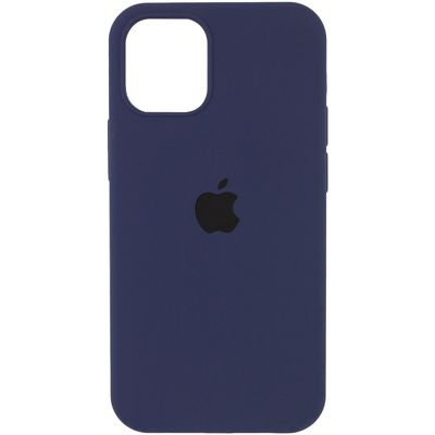 Чохол Silicone Case Full Protective (AA) для Apple iPhone 16 Pro Max (6.9) (Темно-синій / Midnight blue) 00072978 00072978* Чехол