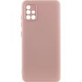 Чохол Silicone Cover Lakshmi Full Camera (A) для Samsung Galaxy A51 (Рожевий / Pink Sand) 54532 Чехол