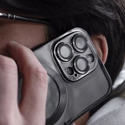 Чохол Metal Matte Case with Magnetic Ring iPhone 14 (black) 54512 54512* Чехол