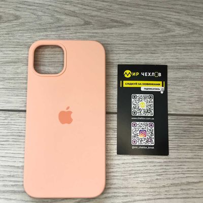 Silicone Case Full Protective (AA) для Apple iPhone 13 (6.1) (Оранжевый / Grapefruit) 49838 49838* Чехол