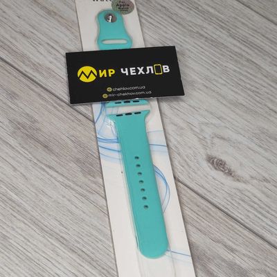 Вироби з силікону Ремінець Ремінець App 42mm/44mm Sport Band бірюзовий   * Китай