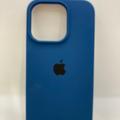 Silicone Case Full Protective (AA) для Apple iPhone 14 Pro (6.1) (Синий / Navy Blue) 55730 55730 55730 55730 Чехол