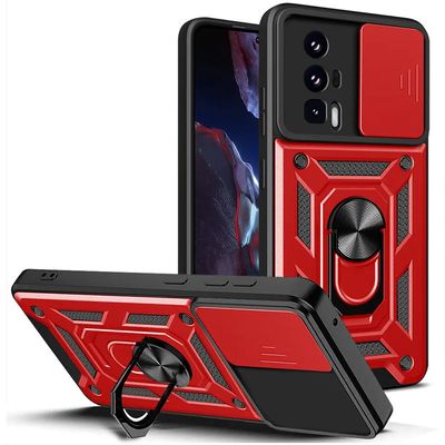 Ударостійкий чохол Camshield Serge Ring для Samsung Galaxy A05 (Червоний) 68609 Чехол