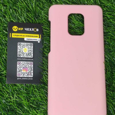Чохол Xiaomi  Note 9s/ Note 9 pro/ Note 9 Pro Max Wawe silicon рожевий Китай