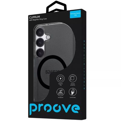 Чохол  Cuprum Case with Magnetic Ring Samsung Galaxy S26 (black) 65579 Proove