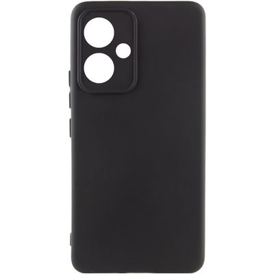 Чохол Silicone Cover Lakshmi Full Camera (AA) для Xiaomi Redmi 13 4G / Poco M6 4G (Чорний / Black) 00072622 Чехол