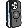 Чохол TPU+PC Undine with MagSafe для Apple iPhone 15 (6.1) (Black) 00078140 00078140* квітень 2025