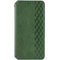 Шкіряний чохол книжка GETMAN Cubic (PU) для Xiaomi Redmi 13 4G / Poco M6 4G (Зелений) 72262 Чехол
