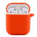 Чохол Silicone Shock-proof case for Airpods 1/2 (orange) 33439 Китай