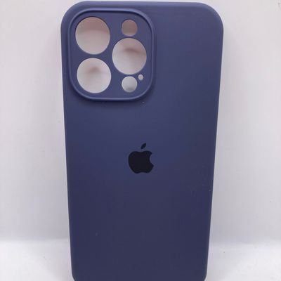 Чохол Silicone Case Full Camera Protective (AA) для Apple iPhone 15 Pro Max (6.7) (Темно-синій / Midnight blue) 00066393 Чехол