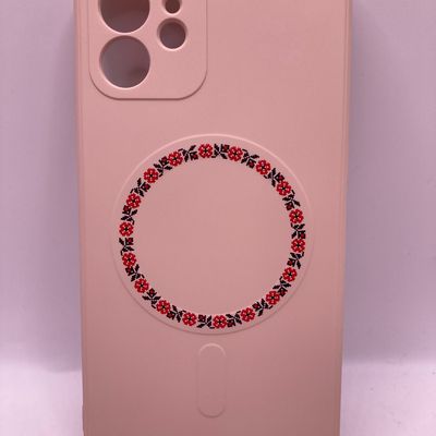 Чохол WAVE Ukraine Edition Case with MagSafe iPhone 12 (vyshyvanka shirt circle) 36775 36775* 36775 Чехол